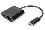 Adapter Digitus DN-3027, USB-C Gigabit Ethernet PD 2.0-ga