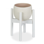 Reguleeritav lillealus 35,5x32x37,5cm, valge v&auml;rv