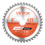 Ringsae tera 203 mm, 42 sulamist hammast, puidule