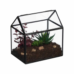 Klaasterraarium Relaxdays 10050454_46, 16 &times; 16 &times; 11,5 cm