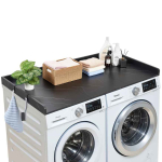 T&ouml;&ouml;tasapind VEVOR XYTM0929BK, serva ja konksudega, Must, 137 &times; 69,9 &times; 6,9 cm