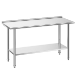 K&ouml;&ouml;gi t&ouml;&ouml;laud VEVOR, pritsmekaitse ja riiuliga, 152,4 &times; 89,4 &times; 61 cm