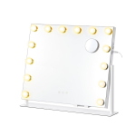 Kosmeetikapeegel SONGMICS LWM001W02, 15 LED-lampi, 58 &times; 43 cm