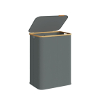 Pesukorv SONGMICS, 40 l, kaanega, Hall, 52 &times; 38,5 &times; 70,5 cm