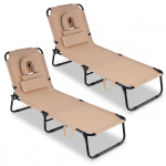 Lamamistoolid, 2 tk, 63,5 &times; 33,02&ndash;85,09 &times; 166,37&ndash;194,31 cm