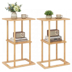 Abilaudade komplekt, 2 tk, 2 tasandit, 40 &times; 65 &times; 28 cm