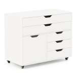 Liikuv hoiukapp, 5 sahtlit ja uks, 77,5 &times; 64 &times; 40 cm
