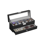 Ehtekarp 10x32,5x13,5cm., must/hall