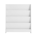 Laste riiul 30x88x80cm., valge v&auml;rvusega