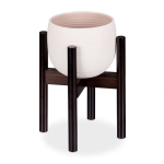 Reguleeritav lillealus 35,5x32x37,5cm., tumepruuni v&auml;rvi