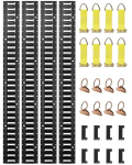 E-r&ouml;&ouml;pa kinnituskomplekt, 4 terasr&ouml;&ouml;pa, 30 tk, 152,4 cm
