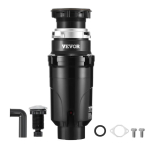 Toiduj&auml;&auml;tmete k&auml;sn 1/2 HP, 3820 p/min, EZ Connect