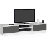 TV-alus RTV K120, valge/hall