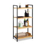 P&otilde;randariiul Relaxdays 10021567.0, 4 riiulit, 50,5 &times; 97 &times; 27 cm