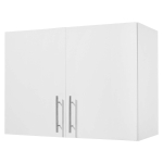 Seinale paigaldatav k&ouml;&ouml;gikapp VEVOR XYFG-05, 2 ust, Valge, 81,3 &times; 61 &times; 40,6 cm