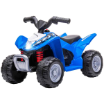 Laste elektriline ATV Aiyaplay 65,5x38,5x43,5cm, sinine/must v&auml;rv
