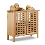 Vannitoa kapp 61x66x29cm., helepruun