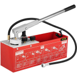 H&uuml;drostaatiline h&uuml;drauliline k&auml;sitsi survekatsepump, 60 baari, 12,1 l paak, manomeeter