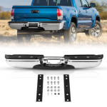 Kroomitud terasest tagumine kaitseraud astmelaua ja valgustusega, Ford F250/F350 1999&ndash;2007