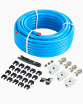 &Otilde;hukompressori liinikomplekt 100 jalga, HDPE-alumiinium, sinine