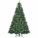 Kunstj&otilde;ulupuu, 700 LED-valgustit, Roheline, &Oslash; 142 &times; 210 cm