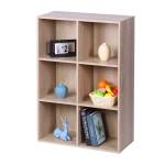 Vabalt seisev riiul Relaxdays 10053042_8633, 6 sektsiooni, 91 &times; 61 &times; 30 cm