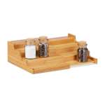 Maitseaineriiul Relaxdays 10021572.0, 4 tasandit, 38,5 &times; 11 &times; 28 cm