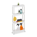 Vannitoa riiulk&auml;ru Relaxdays 10048023.0, 4 riiulit, 41,5 &times; 88 &times; 14,5 cm