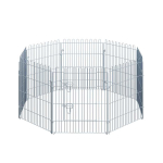 Koerte aed 8 osast PawHut 63x76cm, h&otilde;bedase v&auml;rvusega