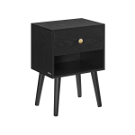 Abilaud 28x39x55cm, must/kuldne v&auml;rv
