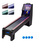 9-jalase arkaadiga skeeballi m&auml;ngulaud LED-tulemustabeliga