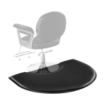 Juuksuri poolringikujuline matt, 1220x930 mm, paksus 25 mm, PVC