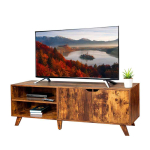 Telerialus Relaxdays, 6 sektsiooni, Pruun, 140 &times; 50 &times; 40 cm