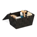 Hoiukorv Relaxdays, 1 tk, Must, 19,5 &times; 10,5 &times; 14,5 cm