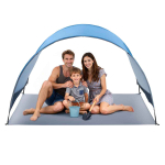Rannatelk VEVOR YL-beach10H, 3 inimesele, 230 &times; 137 &times; 148 cm