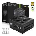 Gamemax GZ 1000G toiteplokk, Gold, t&auml;ielikult modulaarne