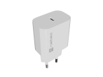 USB-laadija Natec Ribera, 1 &times; USB-C, 20 W, Valge
