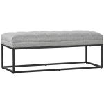 Pehme pink Homcom 120x44x45,5cm, hall/must
