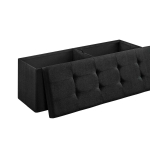 Tumba 110 x 38 x 38 cm, must