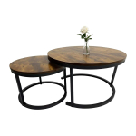 Kohvilaudade komplekt Relaxdays, 2 tk, 70 &times; 45 &times; 70 cm