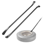 Rehviheeblid VEVOR ZG-CZJ-02, 2 tk, Must, 970 &times; 40 &times; 40 mm