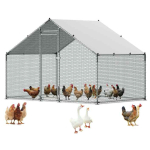 Metallist kanakuut VEVOR JD322, 1 uks, 3 &times; 2 &times; 2 m