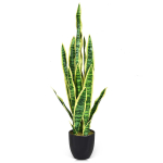 Tehisagave taim 16x90cm, roheline/must v&auml;rv