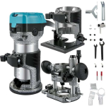 Puidufrees, 710 W, alumiiniumkorpus, 13 000&ndash;33 000 p/min.