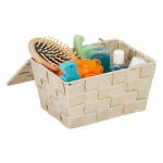 Hoiukorv Relaxdays, 1 tk, Beež, 19,5 &times; 10,5 &times; 14,5 cm