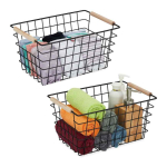 Hoiukorv Relaxdays, 2 tk, 16 &times; 31 &times; 21 cm