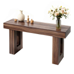 Konsoollaud VEVOR KLXG-02, 3 peidetud hoiukohta, Pruun, 160 &times; 35 &times; 85 cm