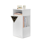 &Ouml;&ouml;kapp SONGMICS HOME LET911WE01, 2 avatud riiulit ja 1 sahtel, Valge, 30 &times; 59,4 &times; 25 cm