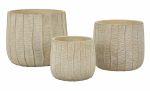 Pottide komplekt Flake, 3 tk