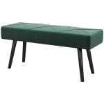 Pehme pink Homcom 100x36x45cm, tume roheline/must